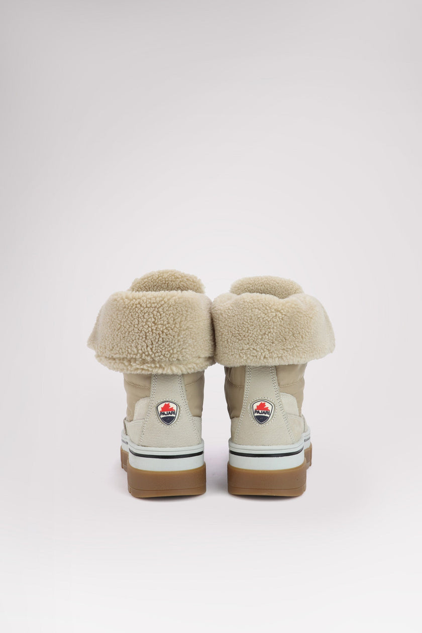 Henta Women's Lace Up Boot w/Ice Gripper