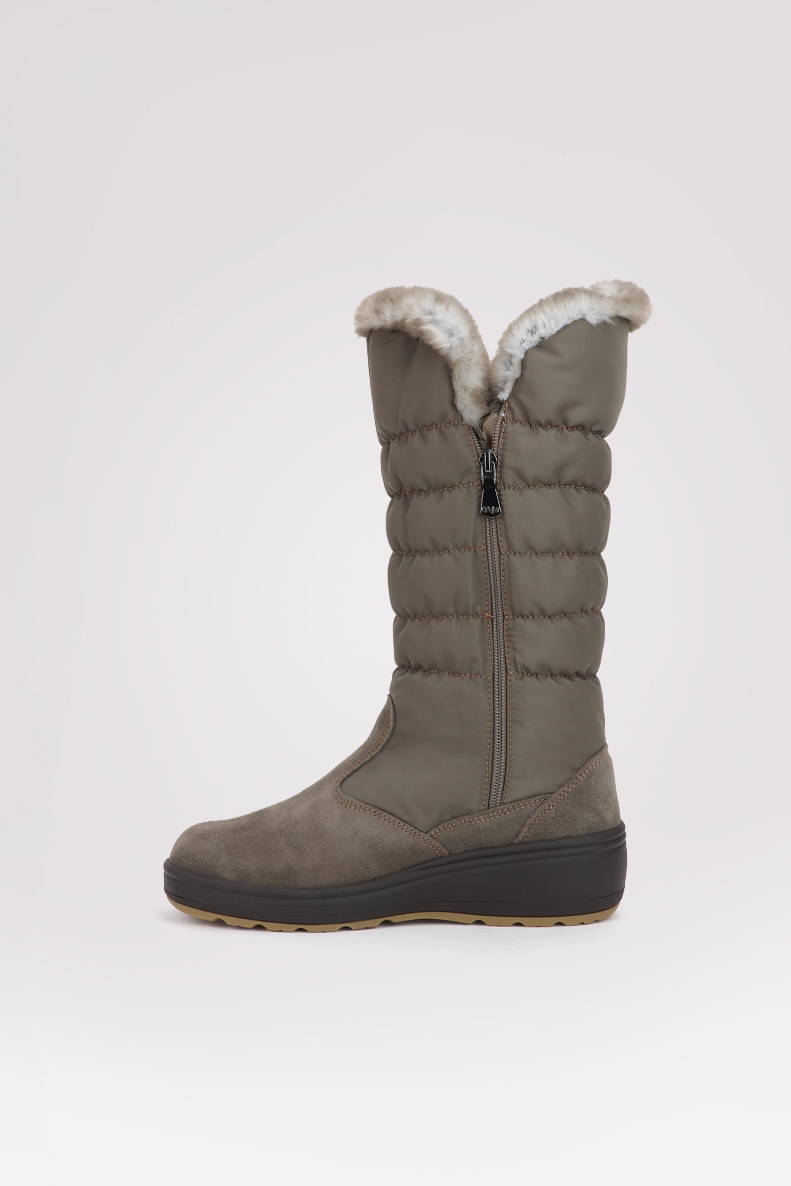 Sira Women's High Zip Boot w/Ice Gripper