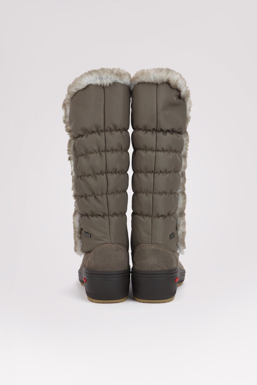 Sira Women's High Zip Boot w/Ice Gripper