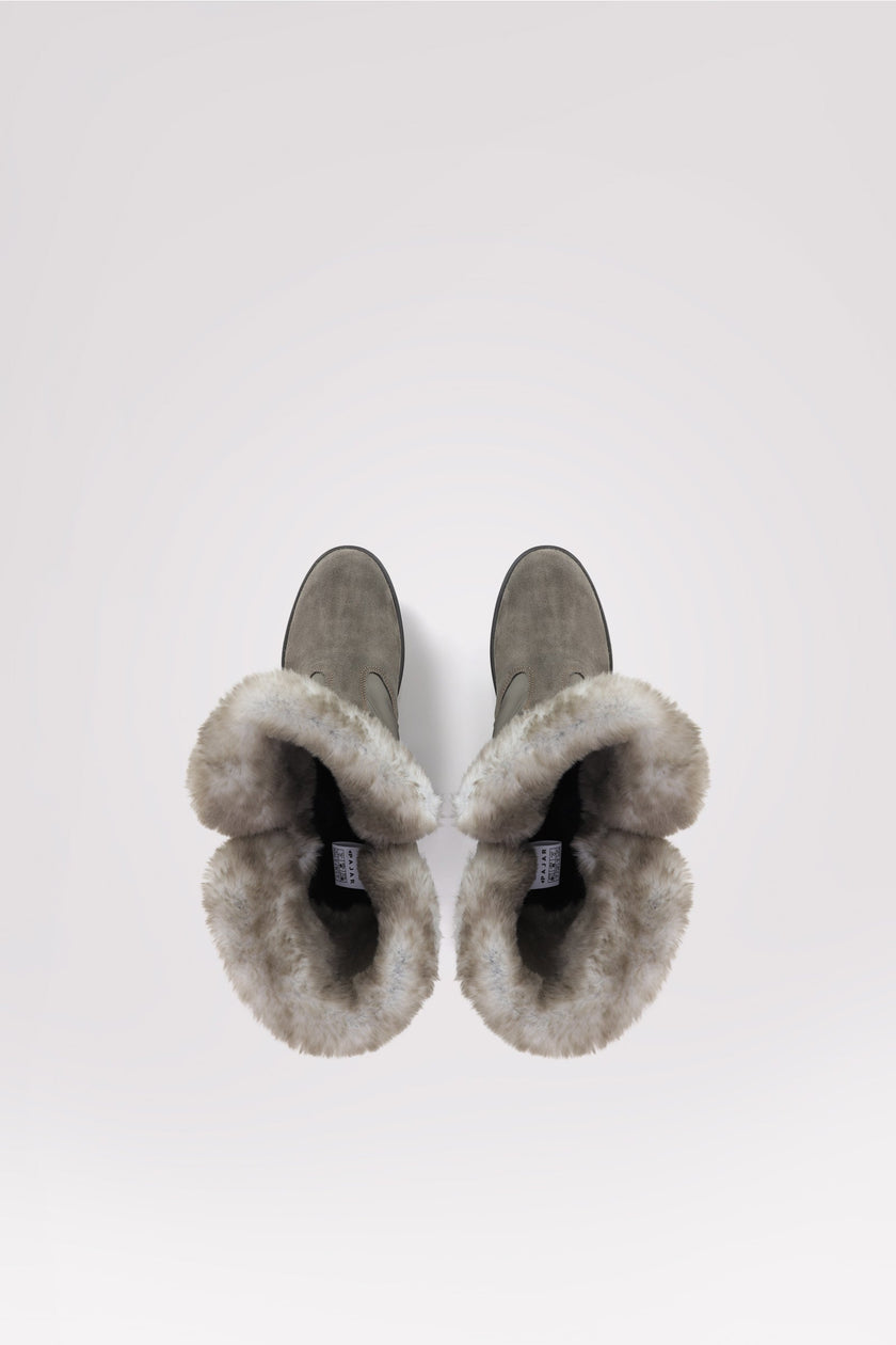 Sira Women's High Zip Boot w/Ice Gripper