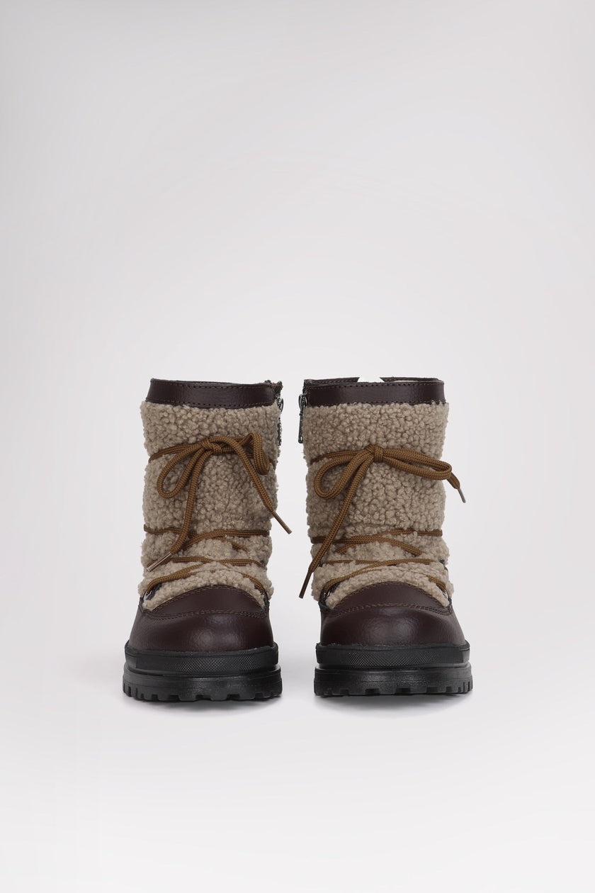 Maxine Women's Lace Up Boot w/inside zip and Ice Gripper