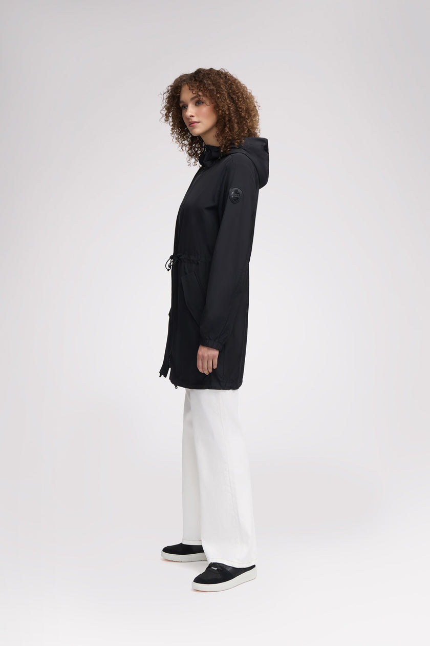 Galena Women's Hooded Short Raincoat