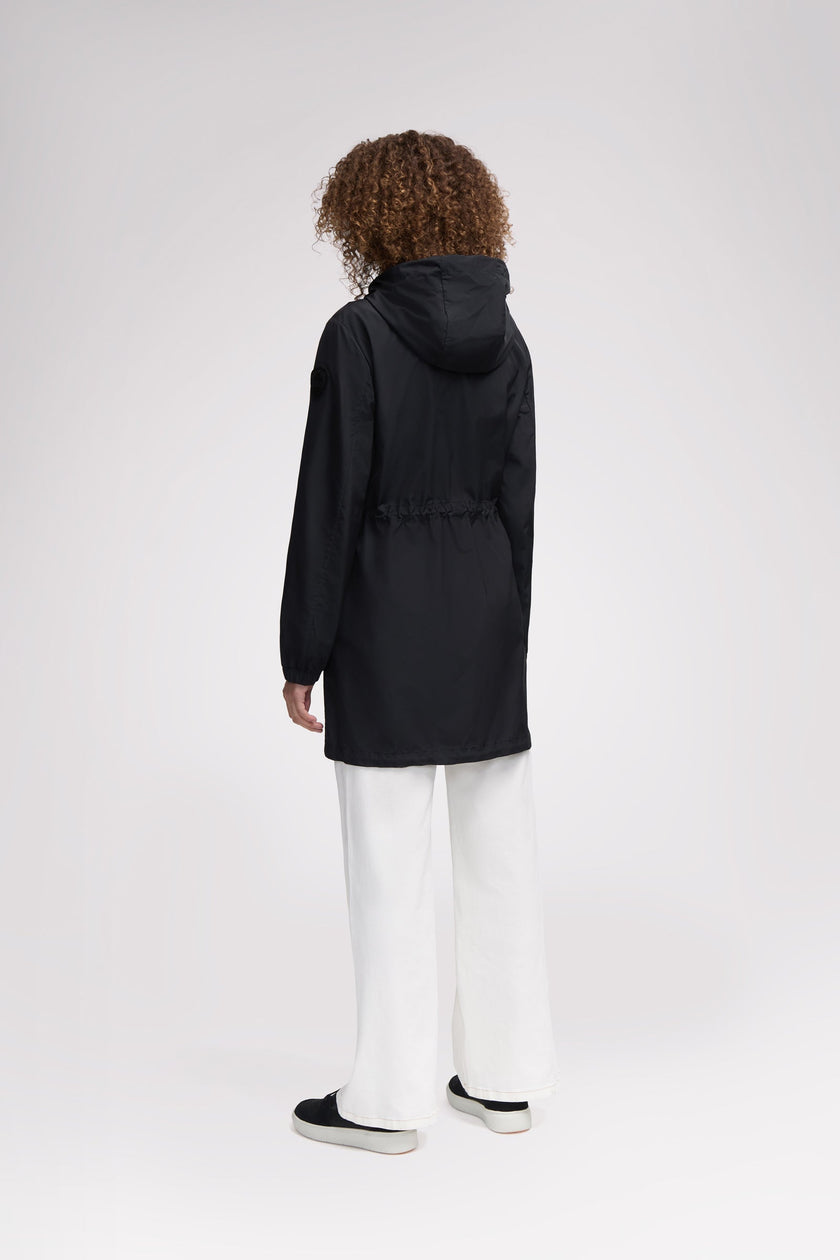 Galena Women's Hooded Short Raincoat