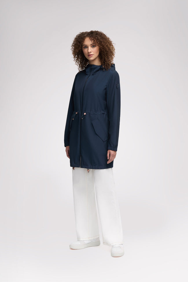 Galena Women's Hooded Short Raincoat