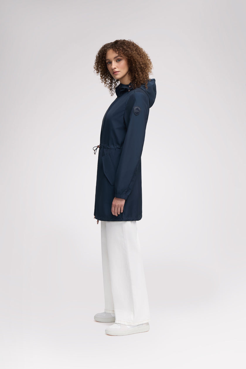 Galena Women's Hooded Short Raincoat