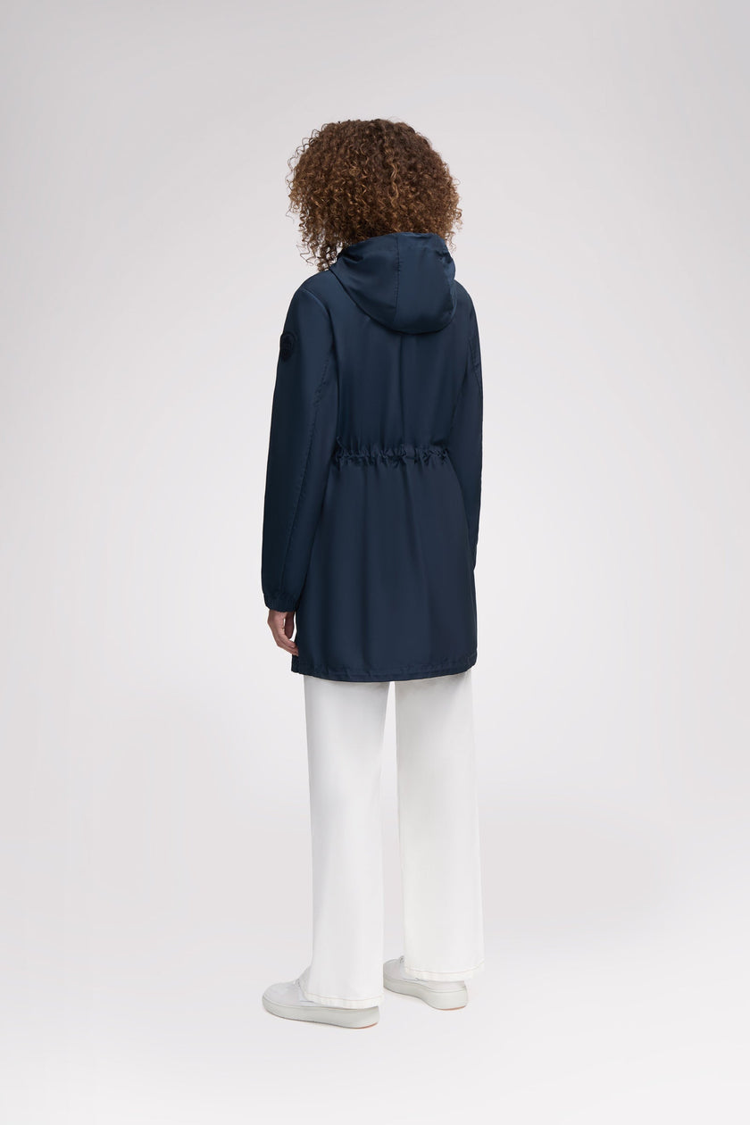 Galena Women's Hooded Short Raincoat