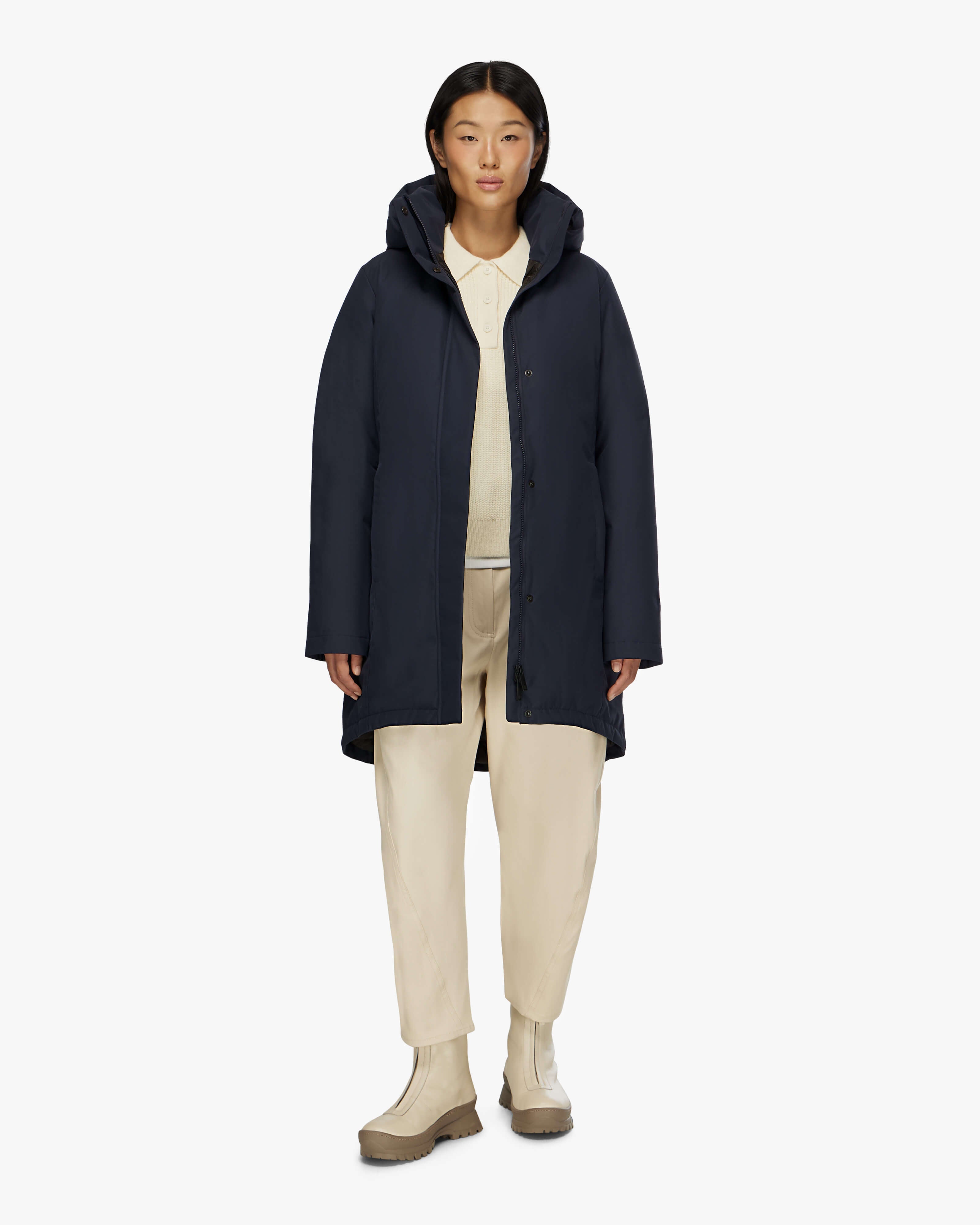 GENIA | Hooded Down Winter Jacket