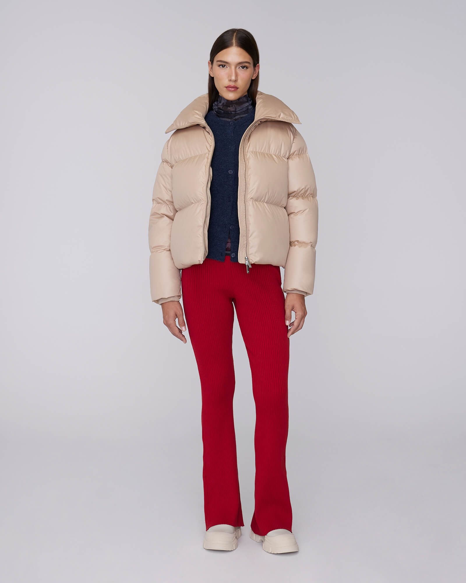 GISELE SHORT | Down Puffer Jacket