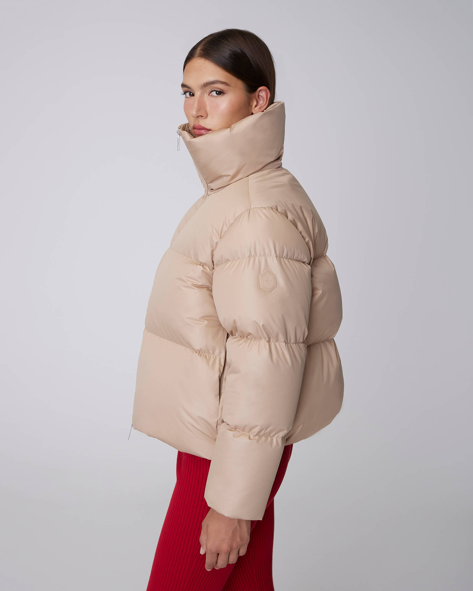GISELE SHORT | Down Puffer Jacket