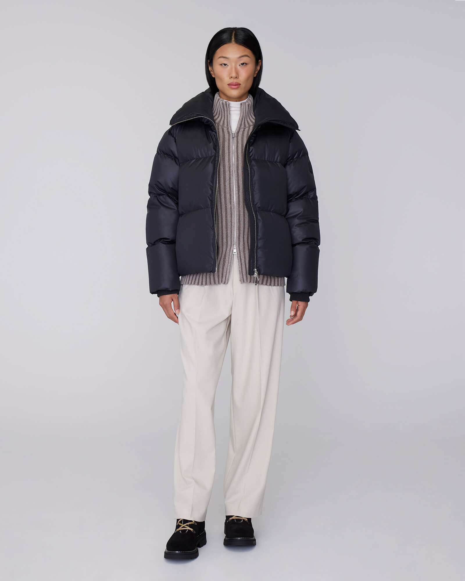 GISELE SHORT | Down Puffer Jacket