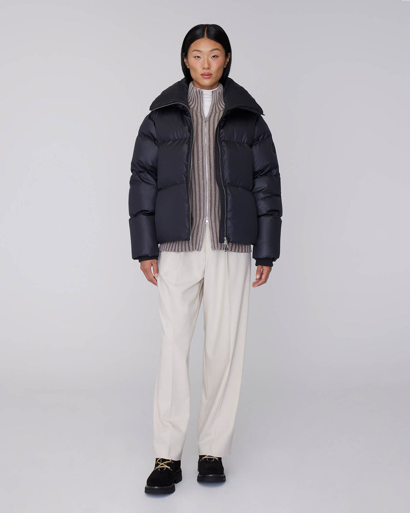 GISELE SHORT | Down Puffer Jacket
