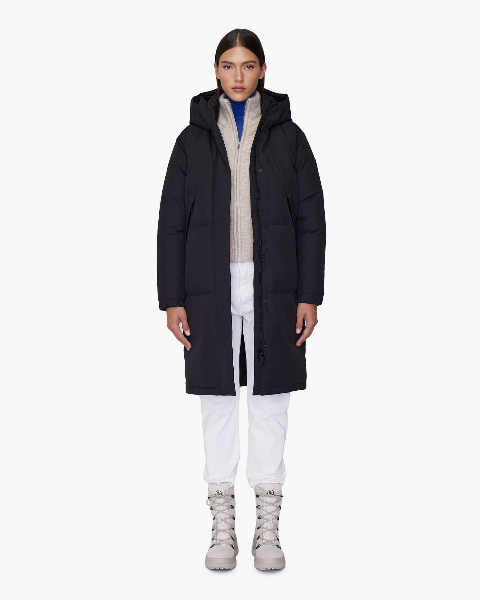 INES | Hooded Down Winter Jacket