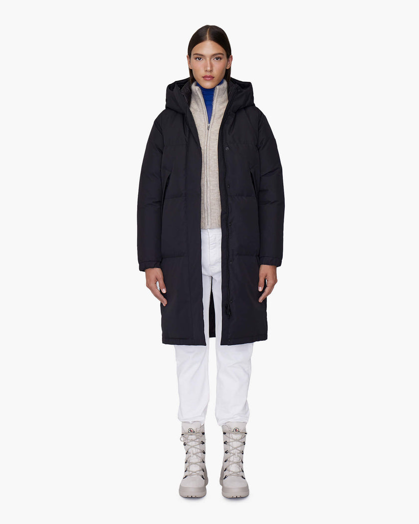 INES | Hooded Down Winter Jacket