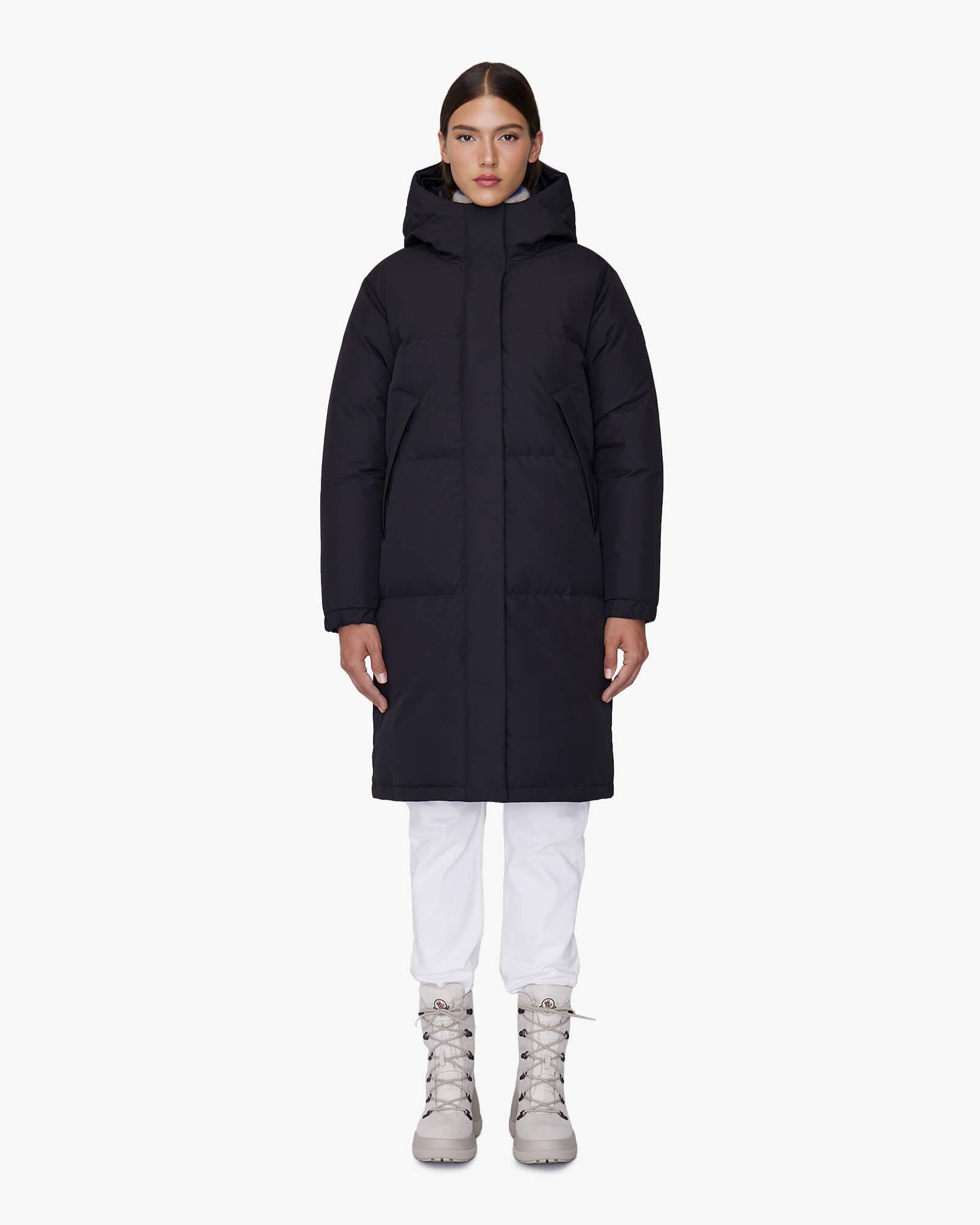 INES | Hooded Down Winter Jacket