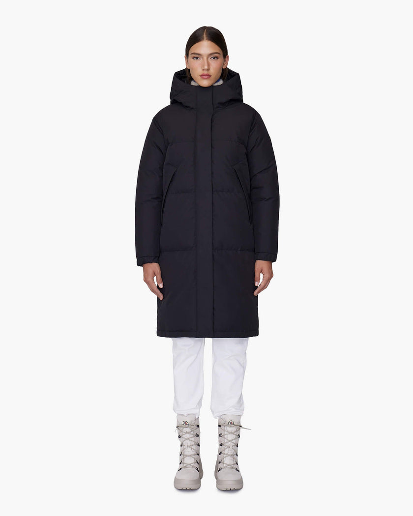 INES | Hooded Down Winter Jacket