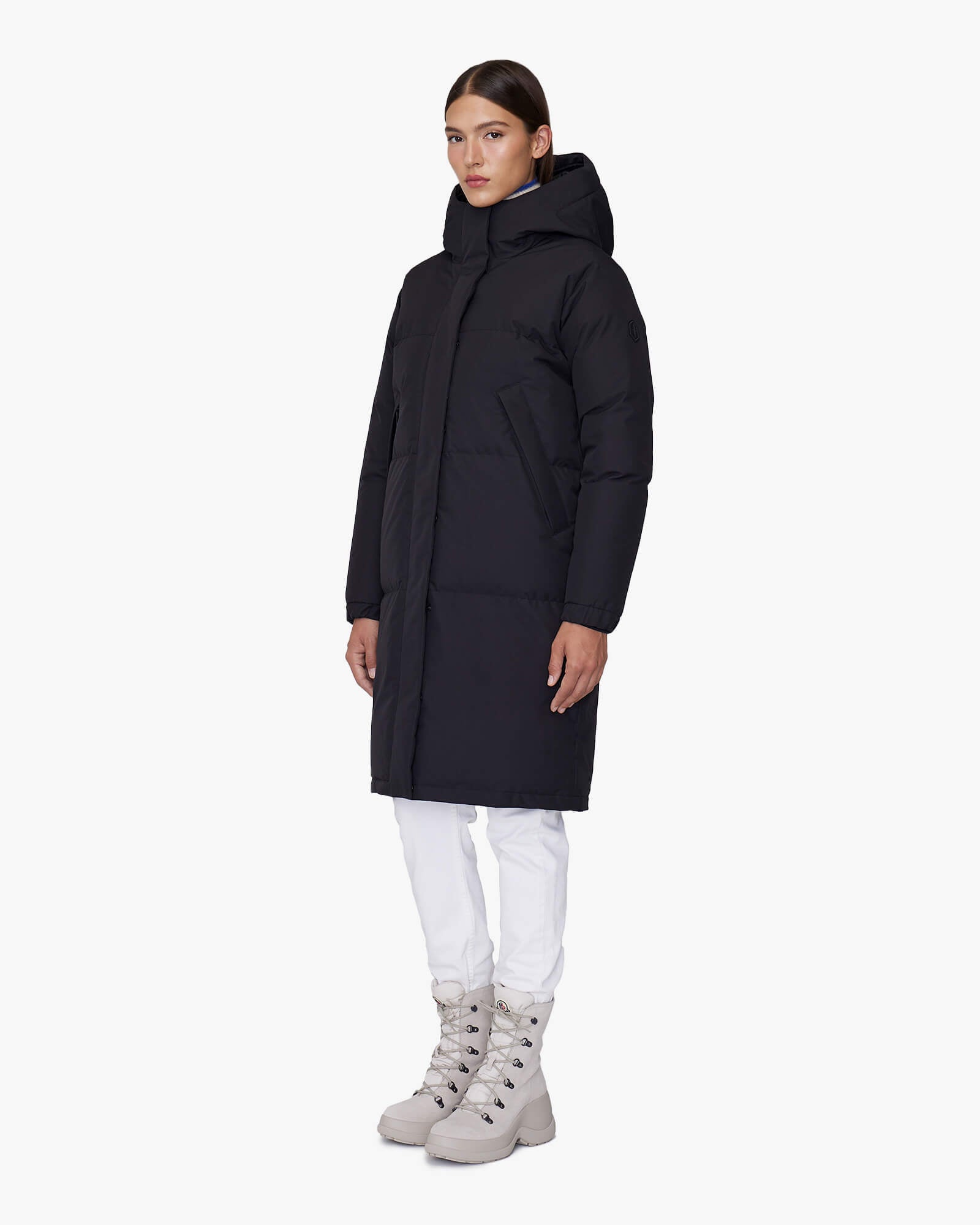 INES | Hooded Down Winter Jacket