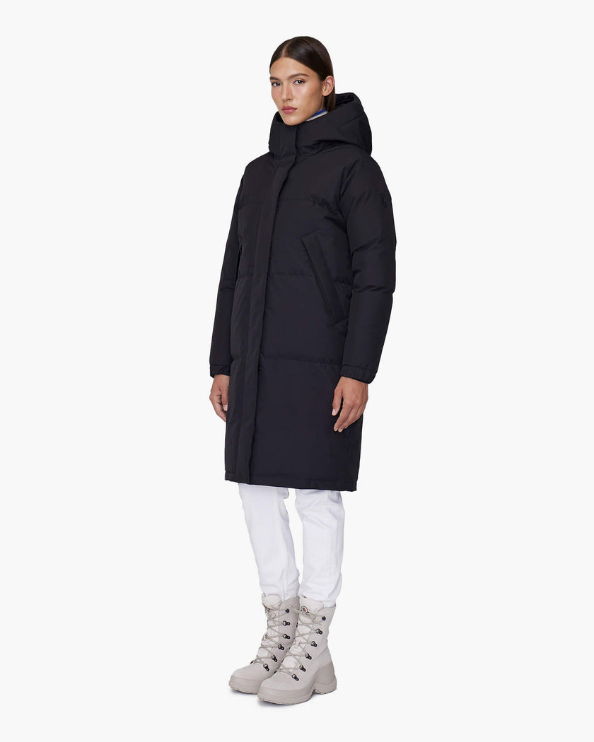 INES | Hooded Down Winter Jacket
