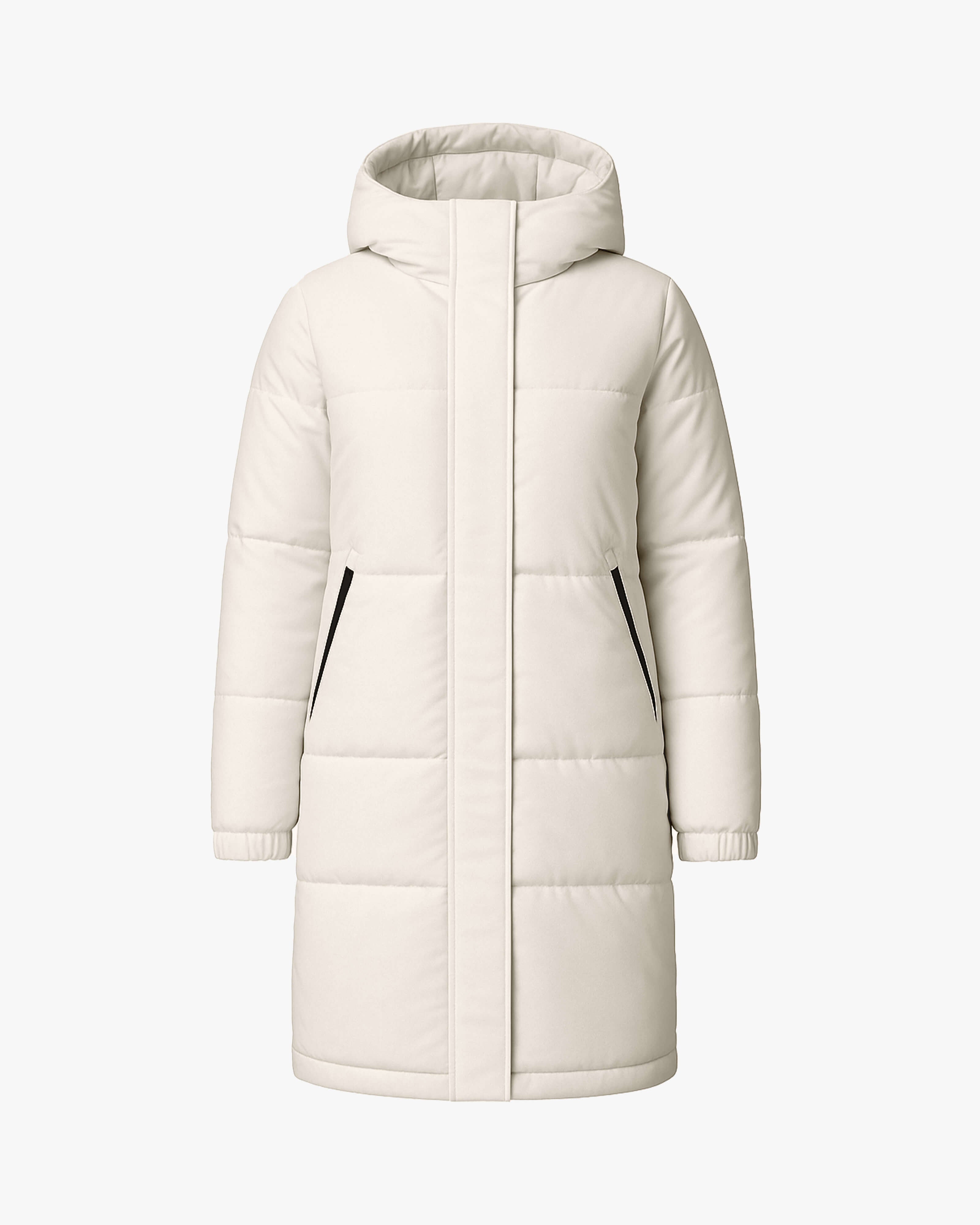 INES | Hooded Down Winter Jacket