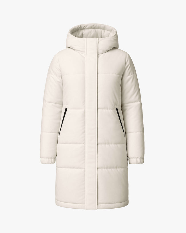 INES | Hooded Down Winter Jacket
