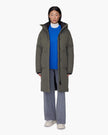 INES | Hooded Down Winter Jacket