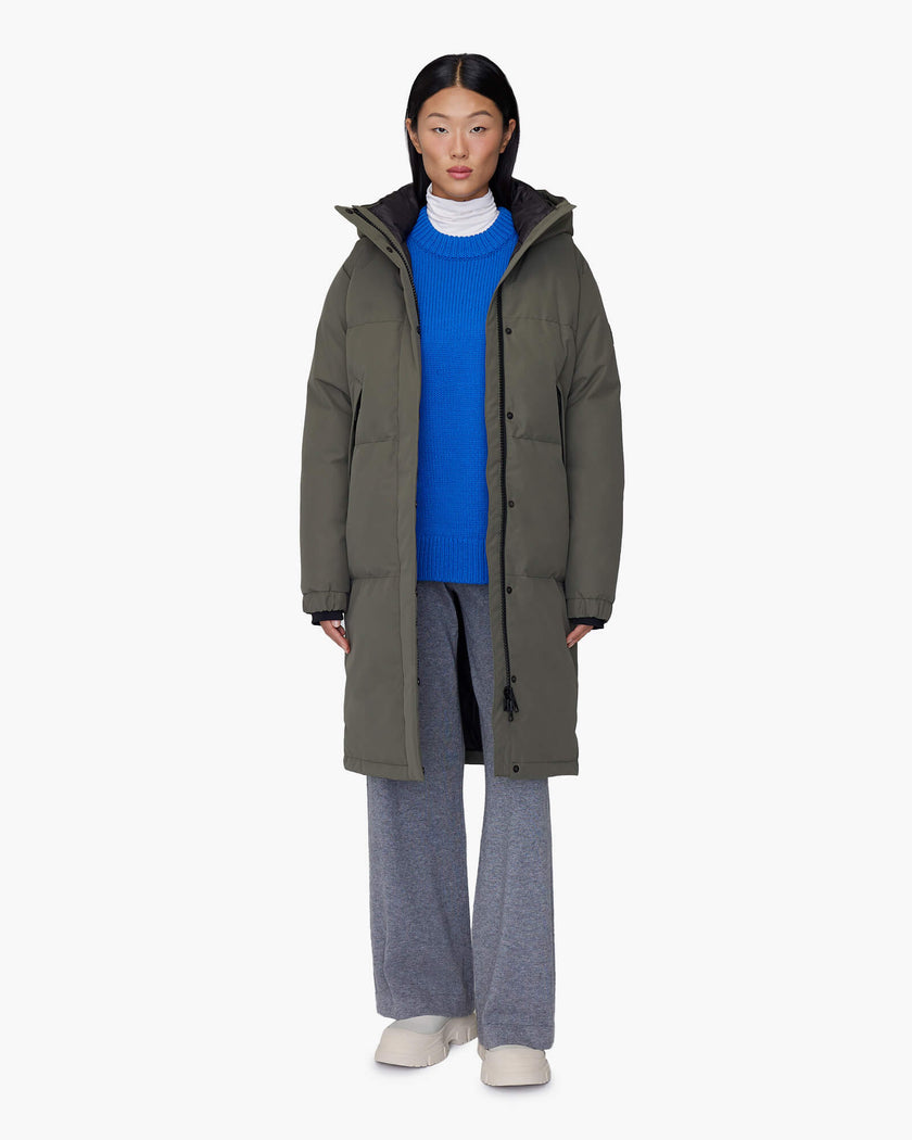 INES | Hooded Down Winter Jacket