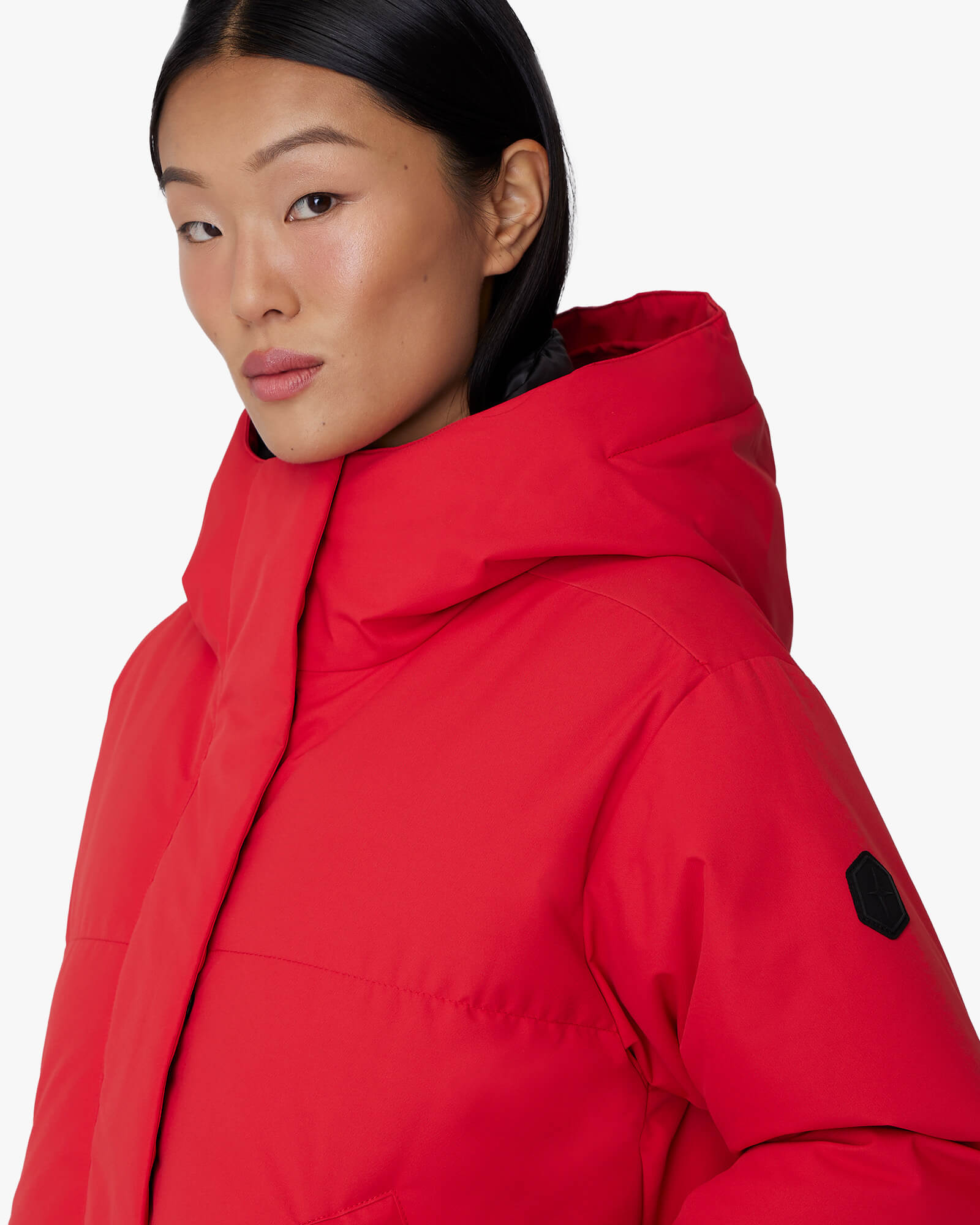 INES | Hooded Down Winter Jacket