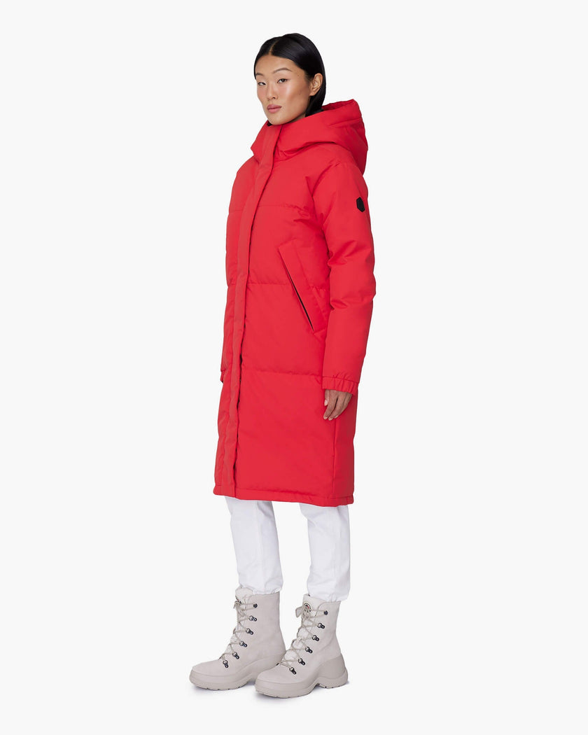 INES | Hooded Down Winter Jacket