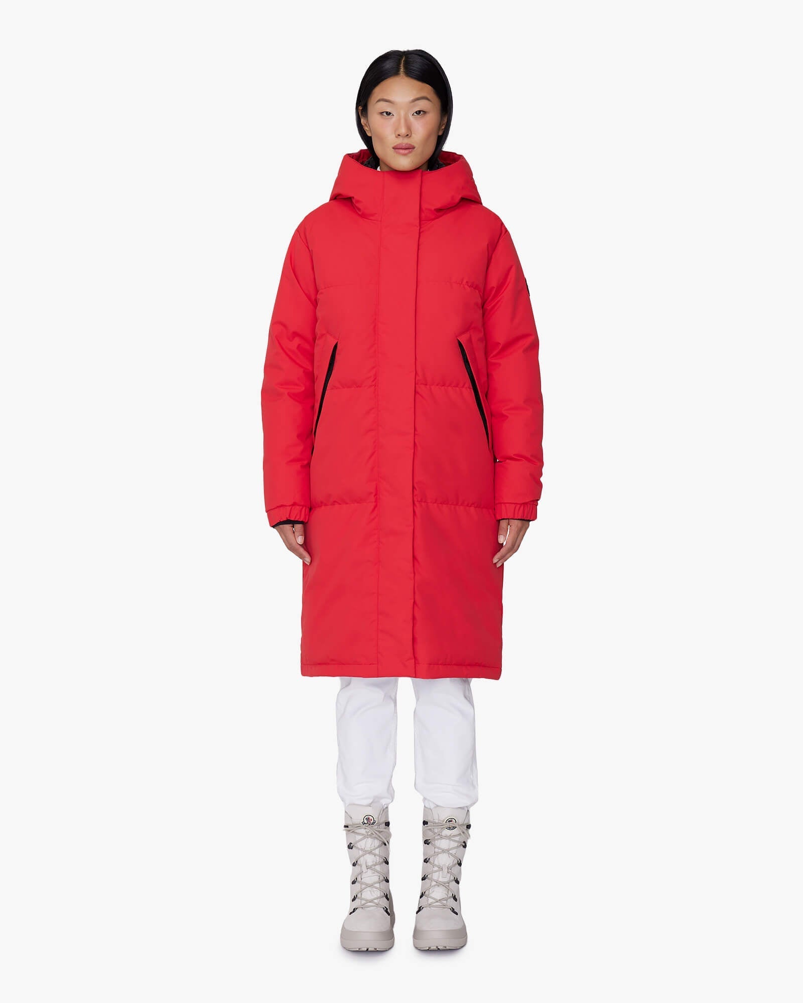 INES | Hooded Down Winter Jacket