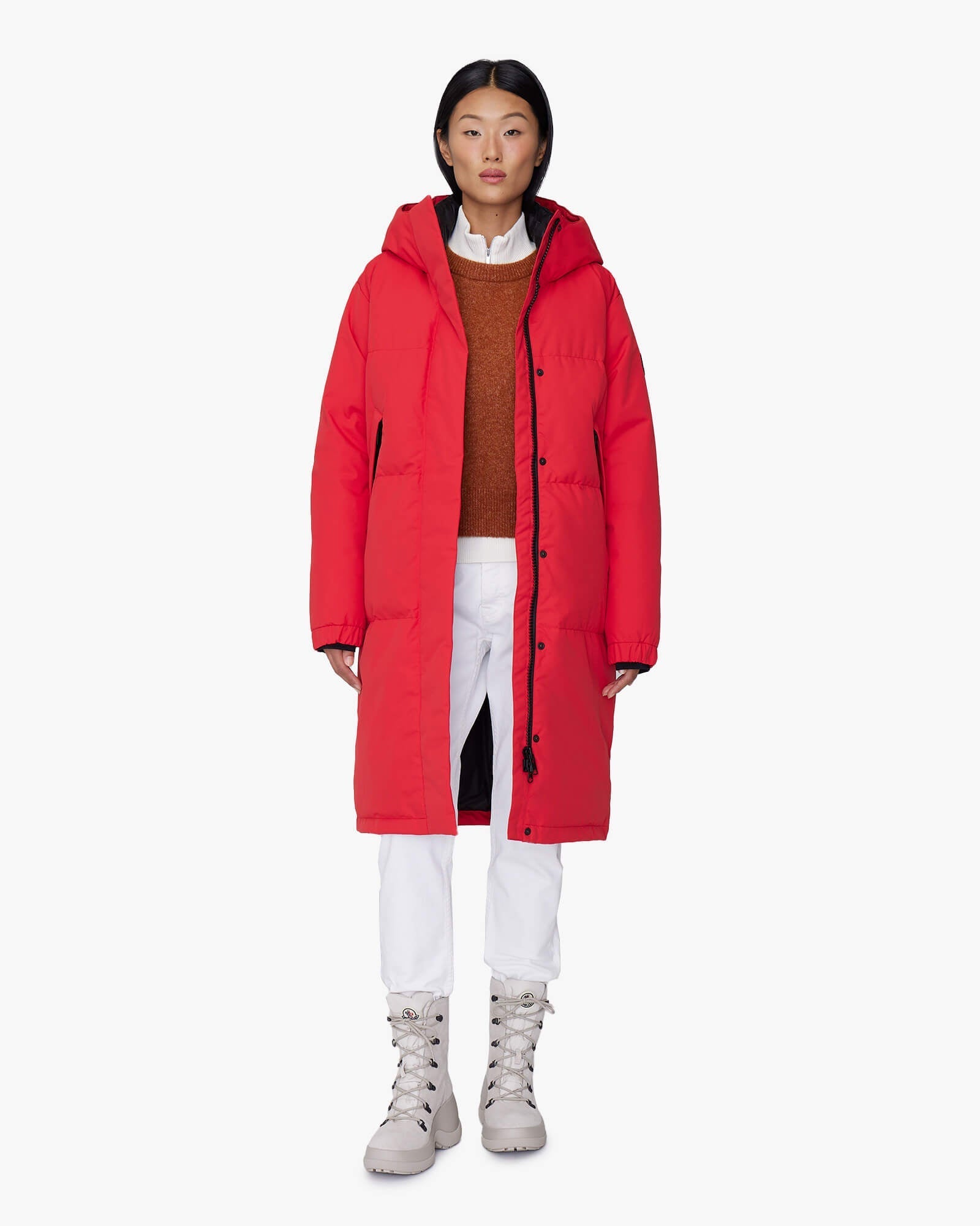 INES | Hooded Down Winter Jacket