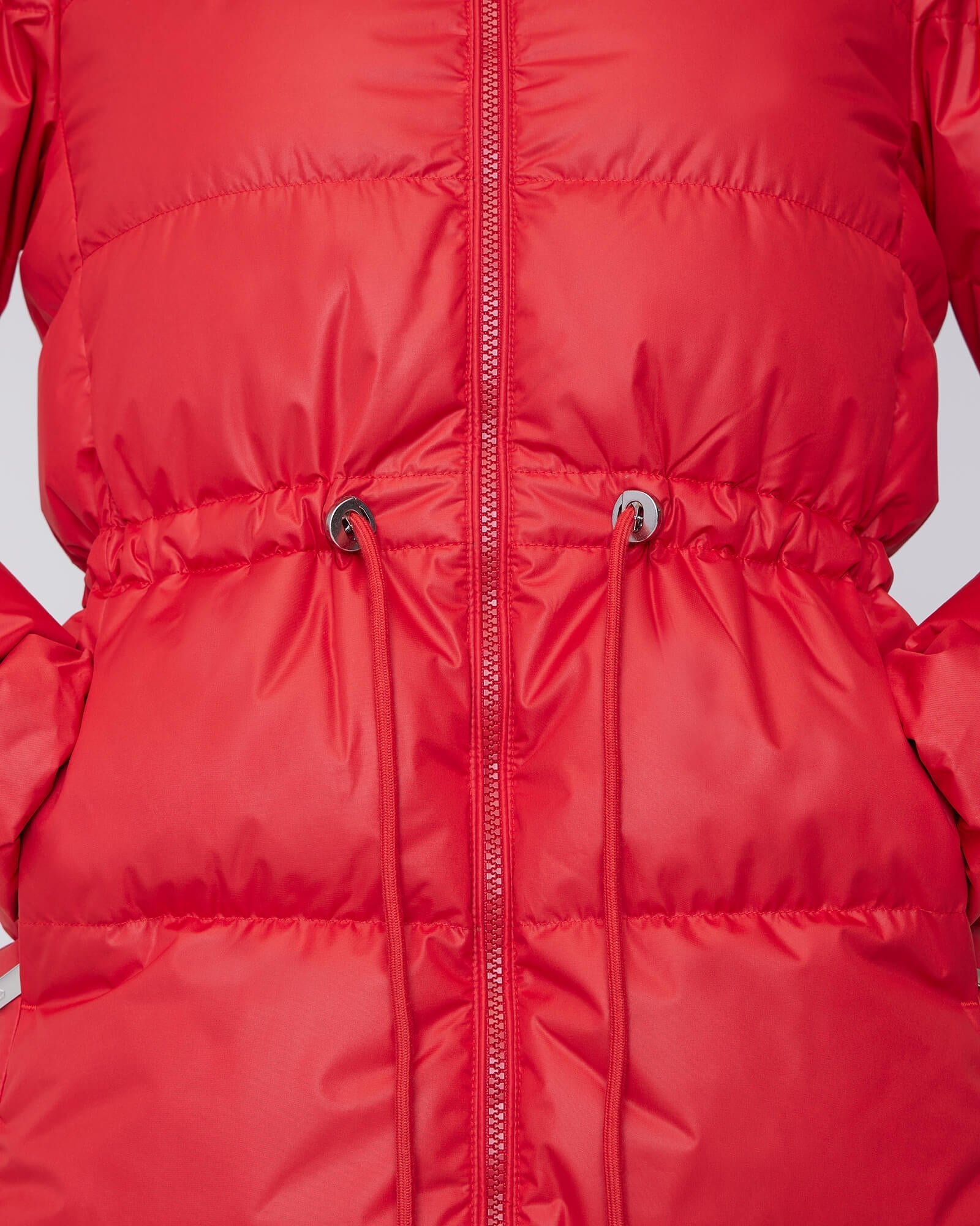 ISABELA | Lightweight Hooded Waisted Down Jacket