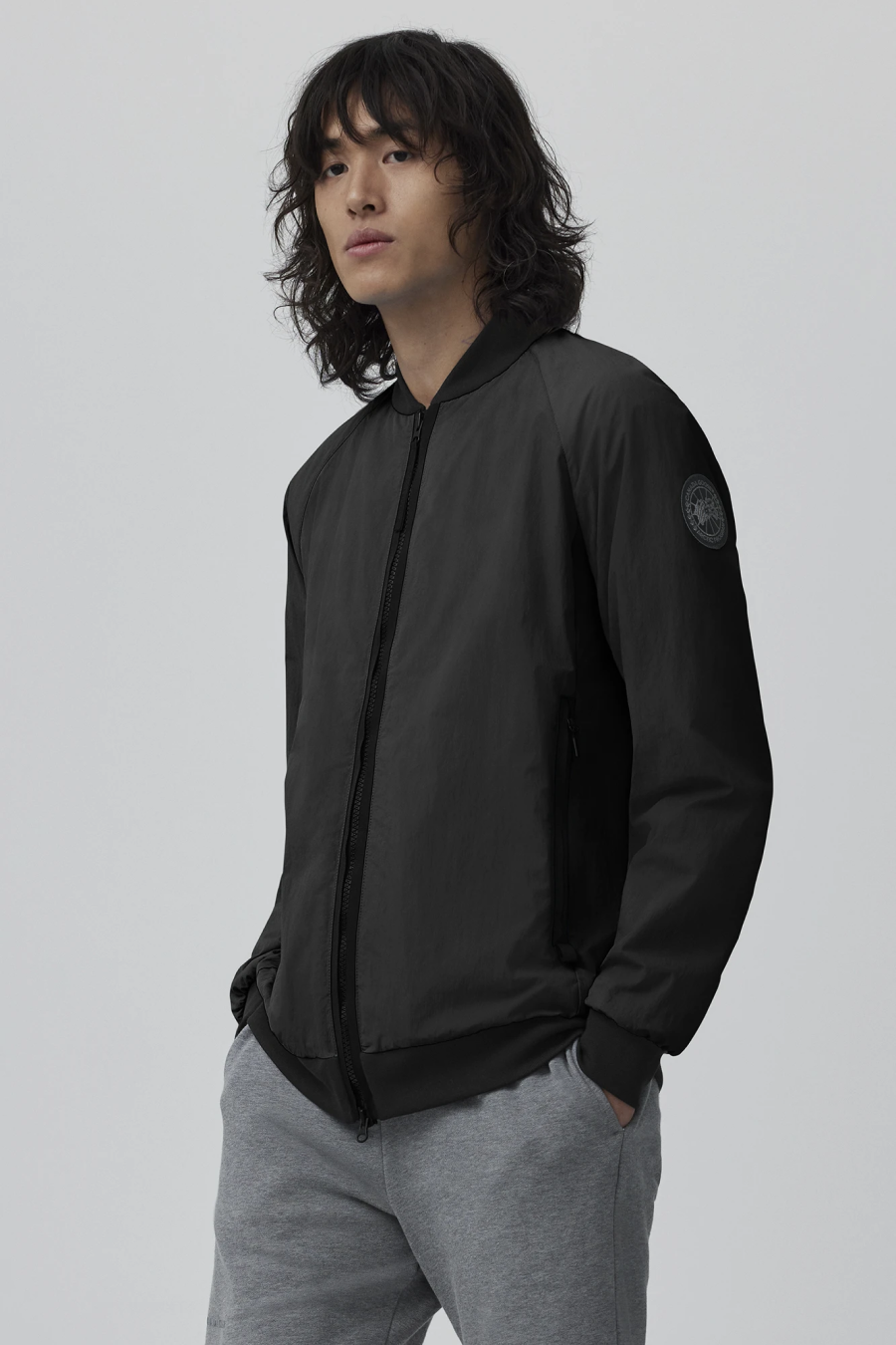 Canada Goose Faber Bomber Jacket Black Label Men's