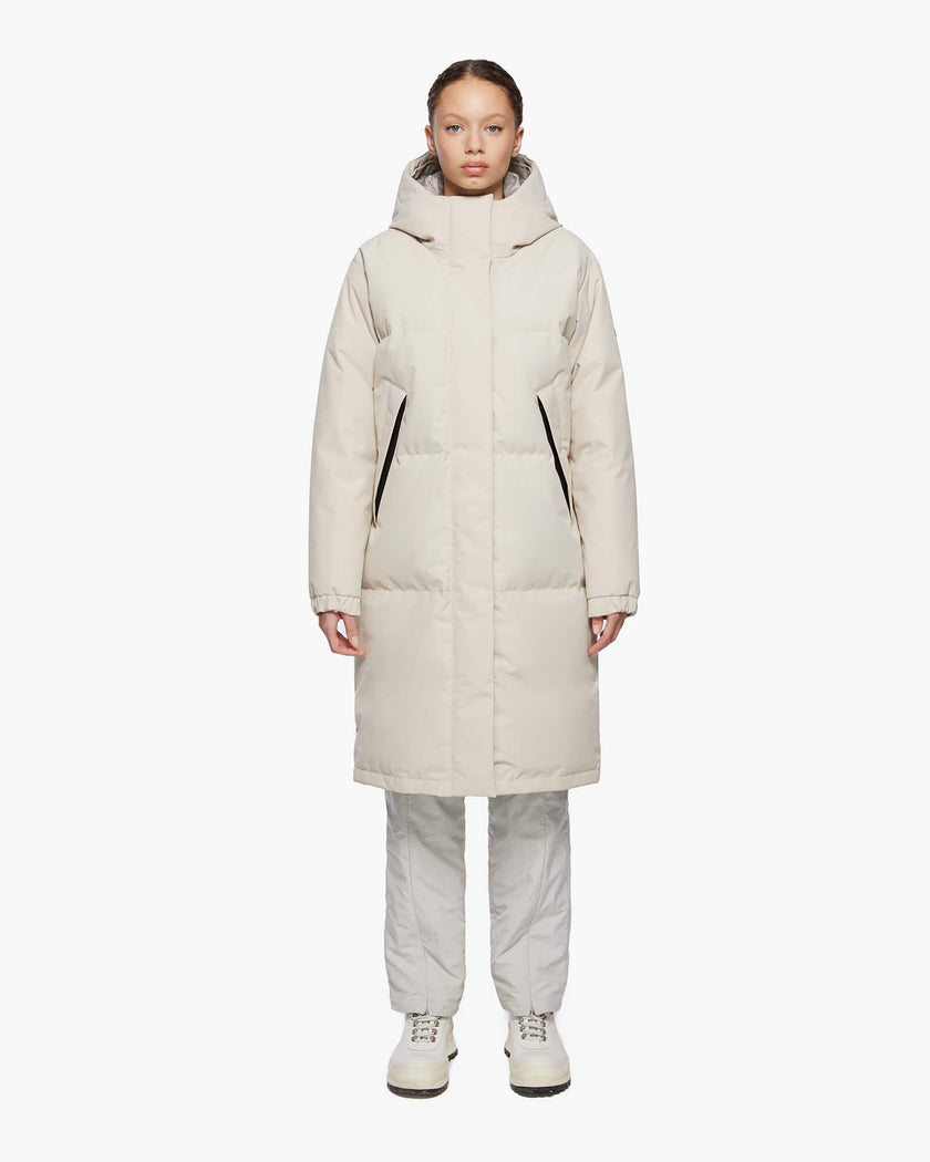 INES | Hooded Down Winter Jacket
