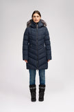 January Women's Quilted Puffer w/ Faux Fur