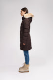 January Women's Quilted Puffer w/ Faux Fur