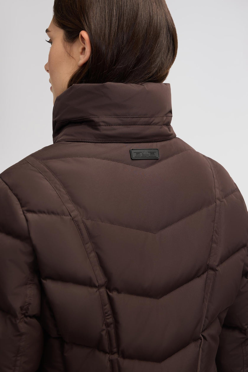 January Women's Quilted Puffer w/ Faux Fur