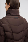 January Women's Quilted Puffer w/ Faux Fur