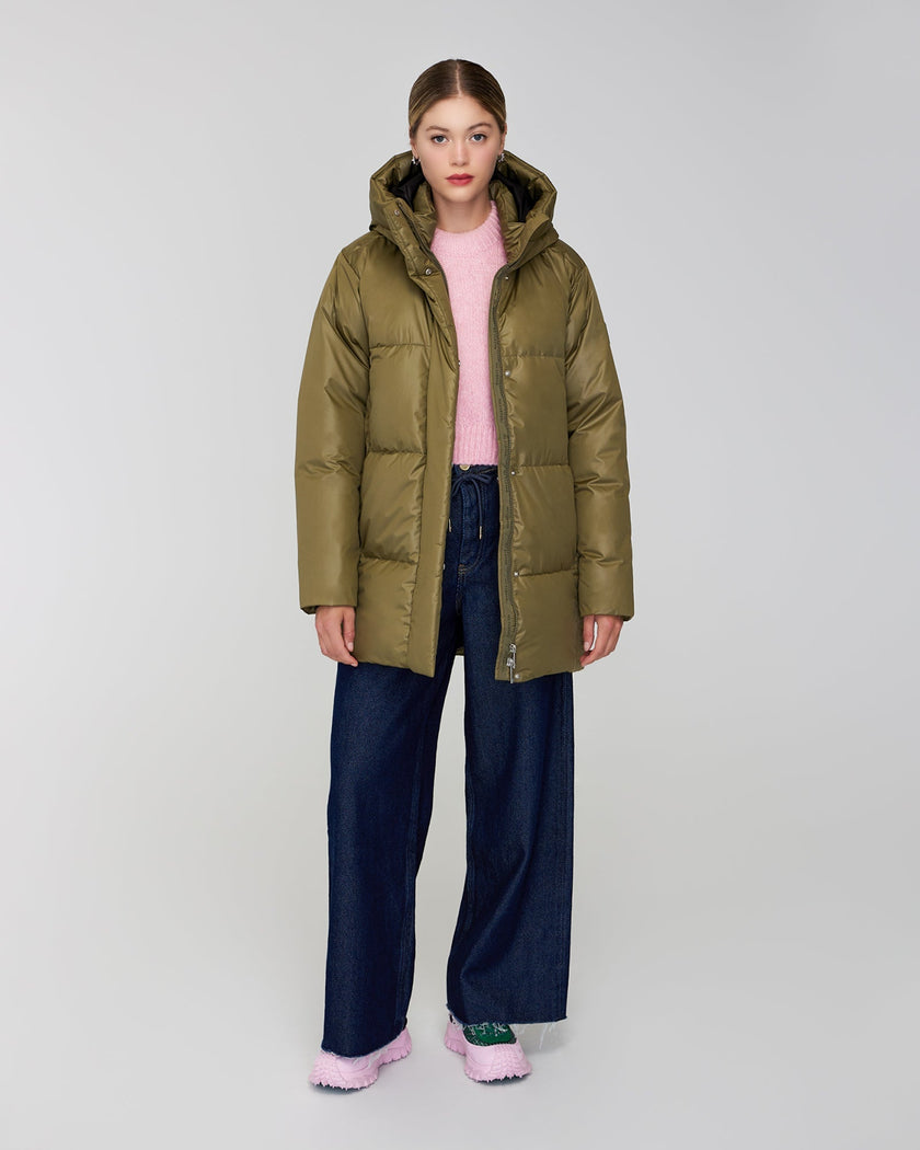 JUNE 2.0 | Hooded Down Puffer Jacket