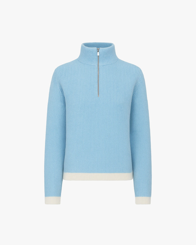 KATRINA | Half-zip Sweater