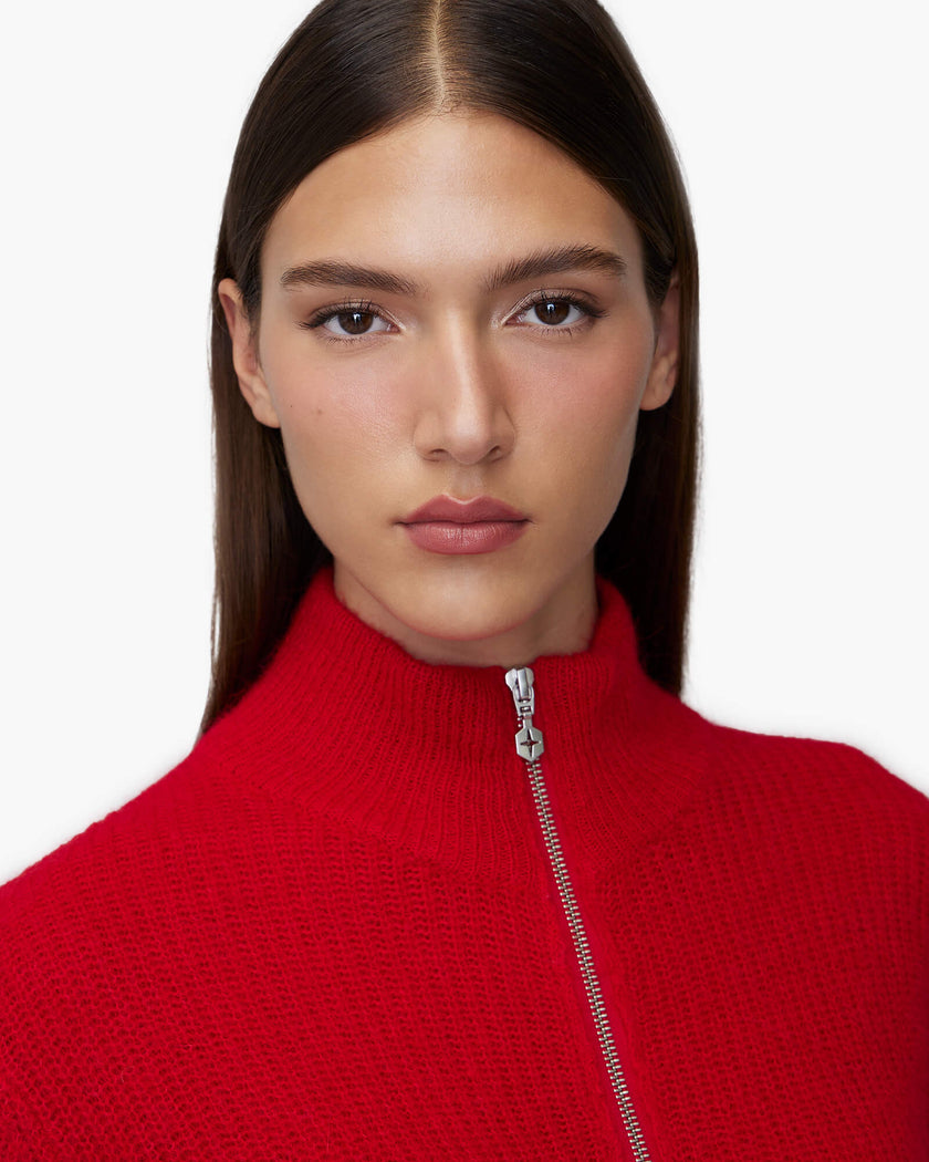 KATRINA | Half-zip Sweater