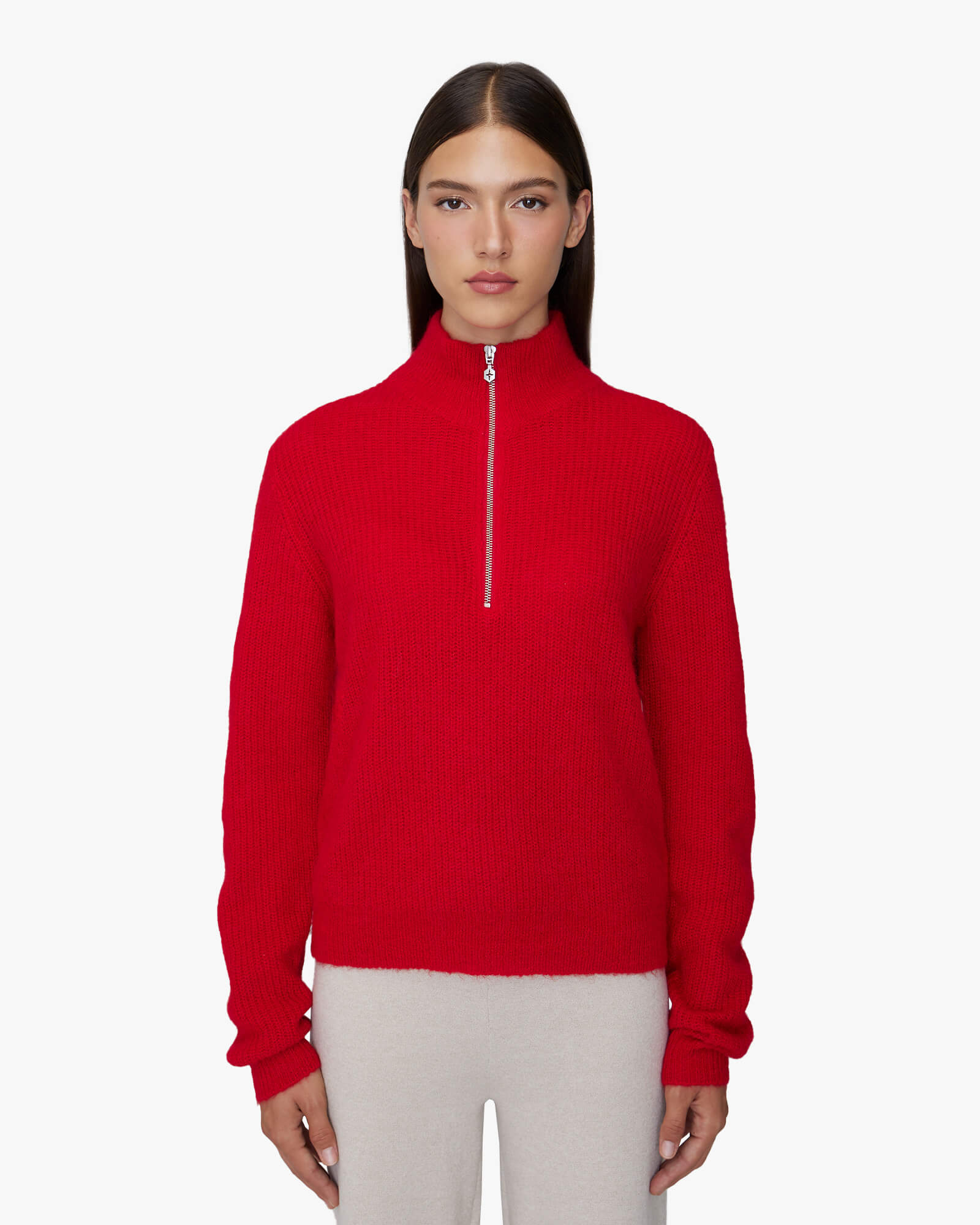 KATRINA | Half-zip Sweater