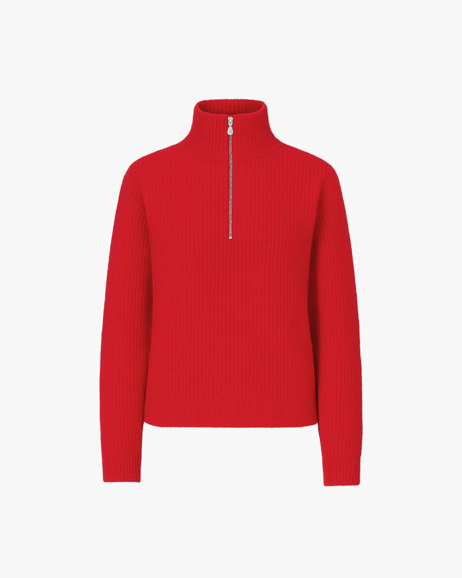 KATRINA | Half-zip Sweater