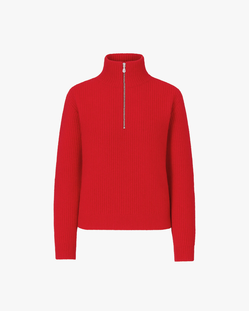 KATRINA | Half-zip Sweater