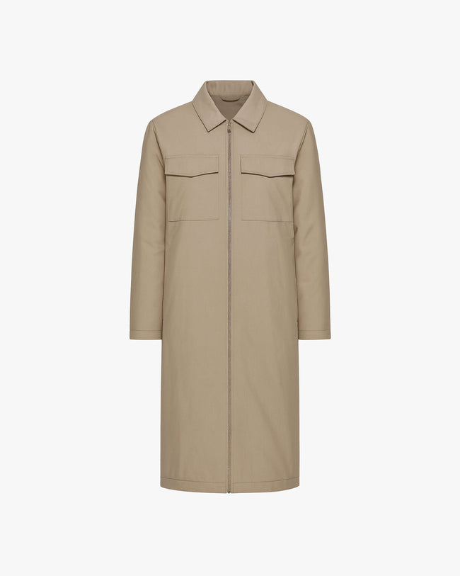 LINA | Long Insulated Shirt Jacket