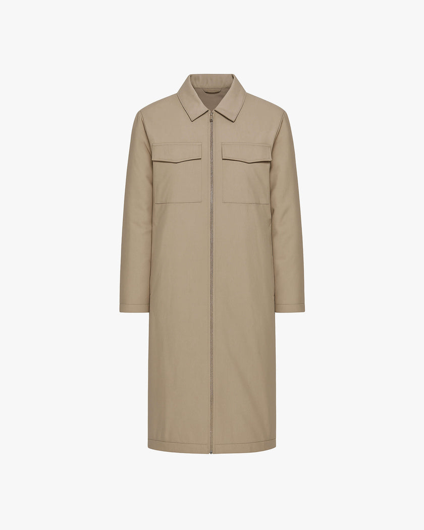 LINA | Long Insulated Shirt Jacket