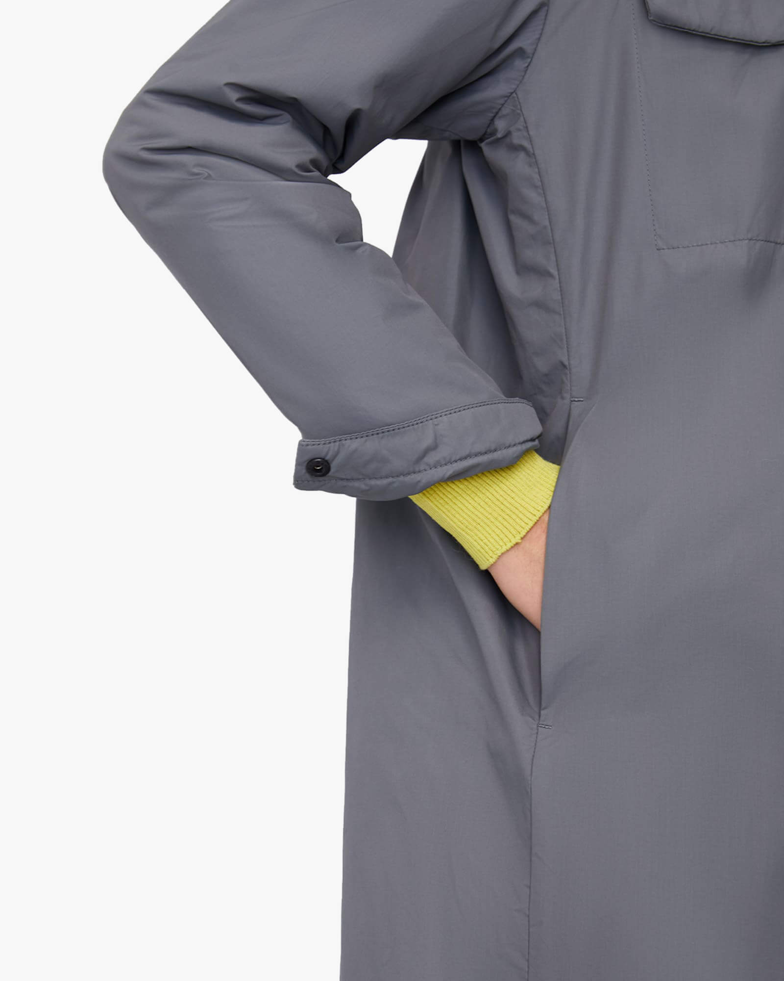 LINA | Long Insulated Shirt Jacket