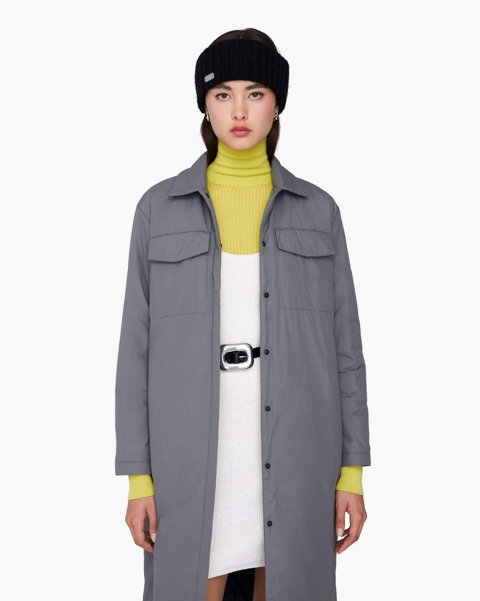 LINA | Long Insulated Shirt Jacket