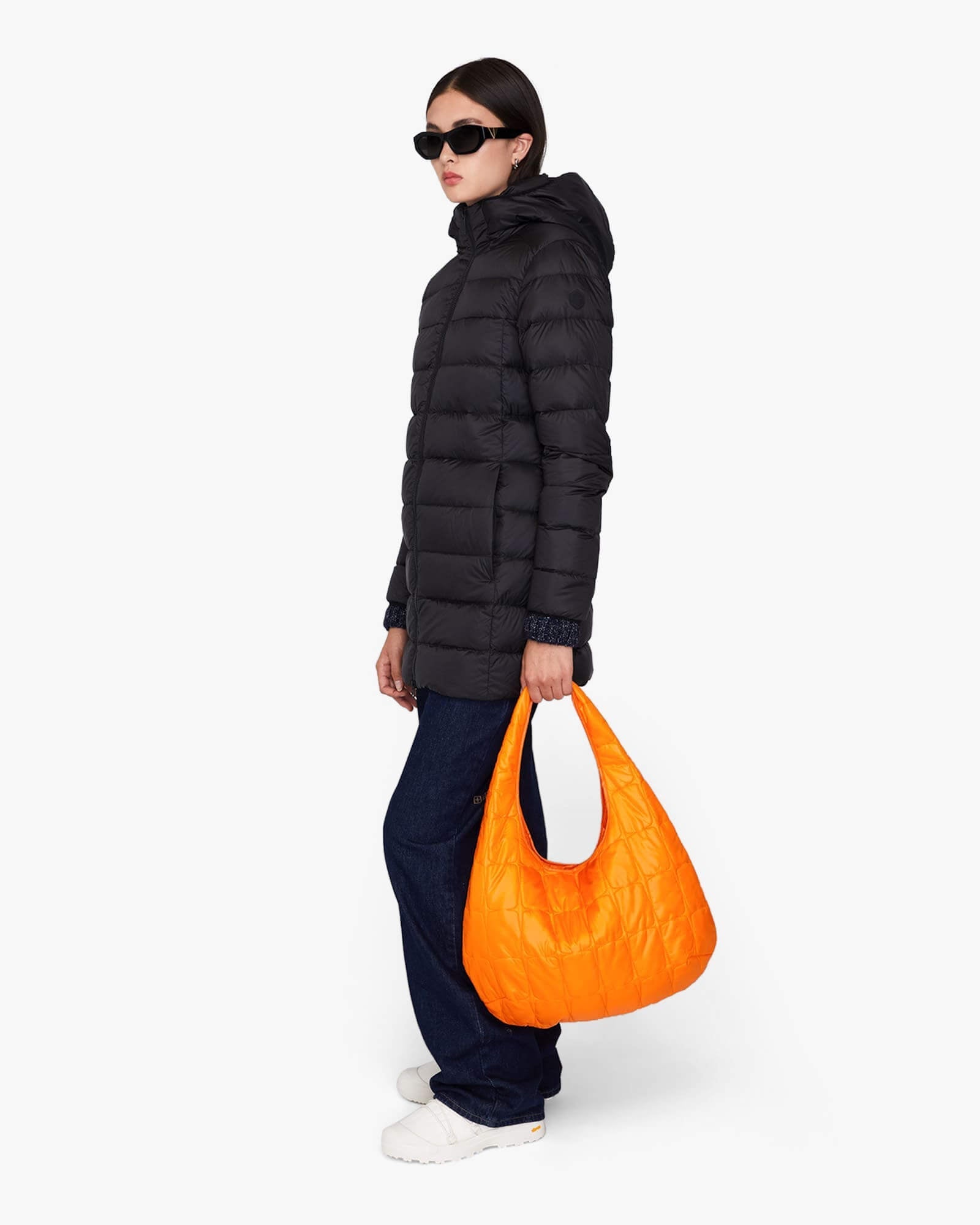 LIVIA MID | Lightweight Hooded Down Jacket