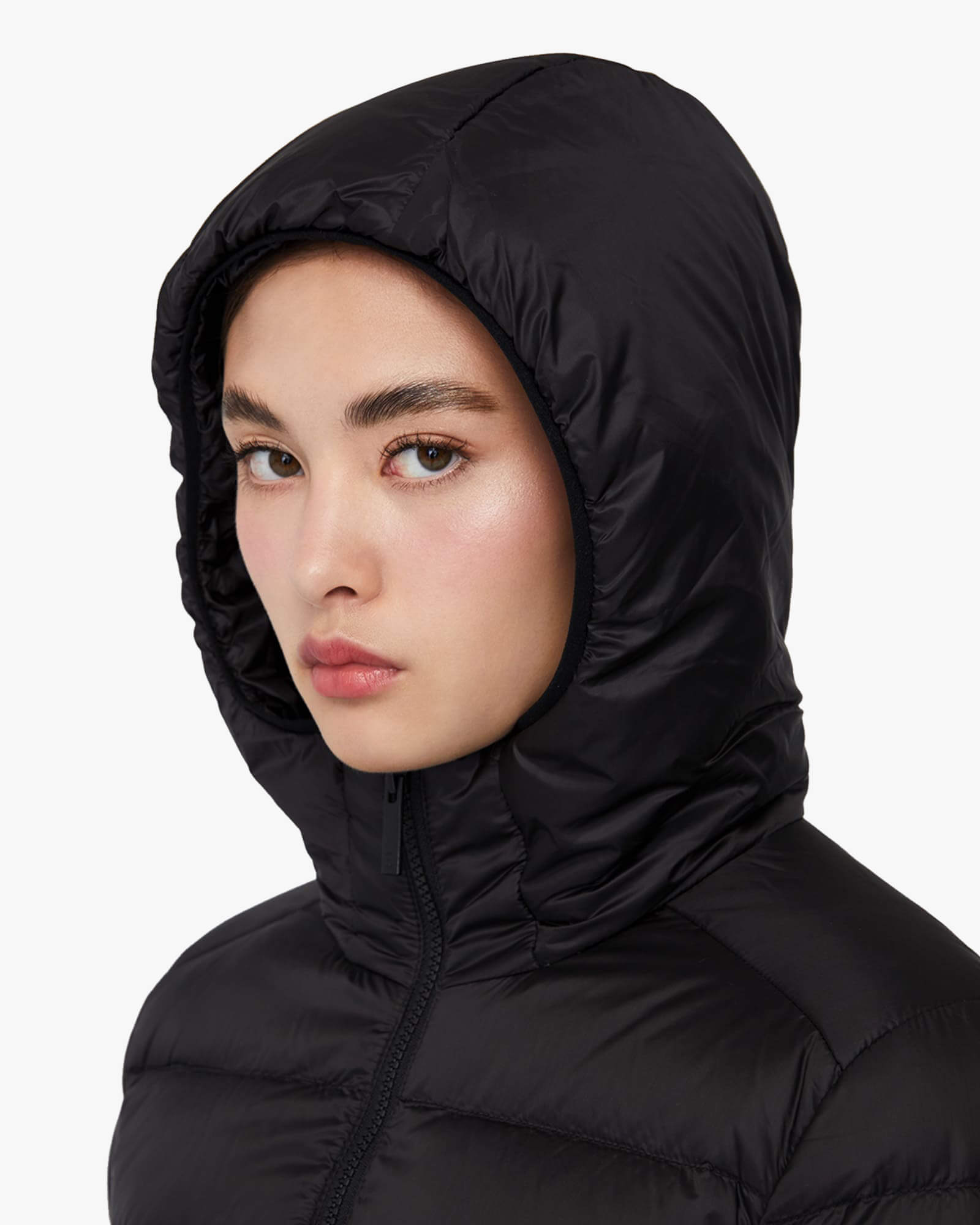 LIVIA MID | Lightweight Hooded Down Jacket