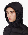 LIVIA MID | Lightweight Hooded Down Jacket