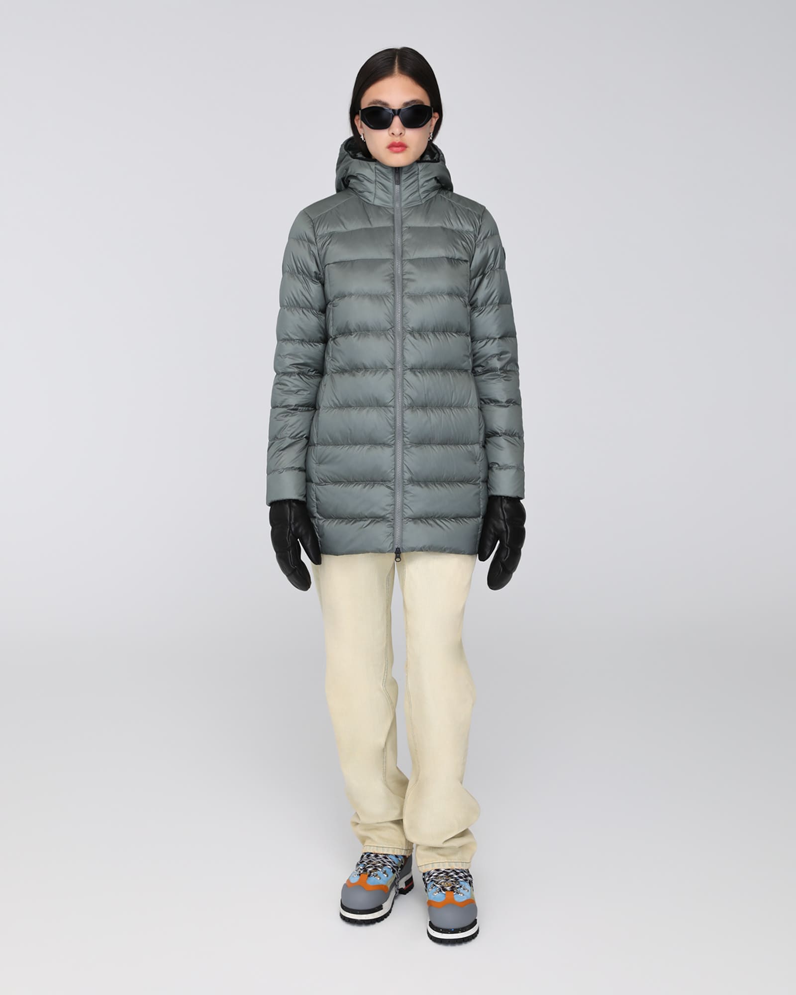 LIVIA MID | Lightweight Hooded Down Jacket